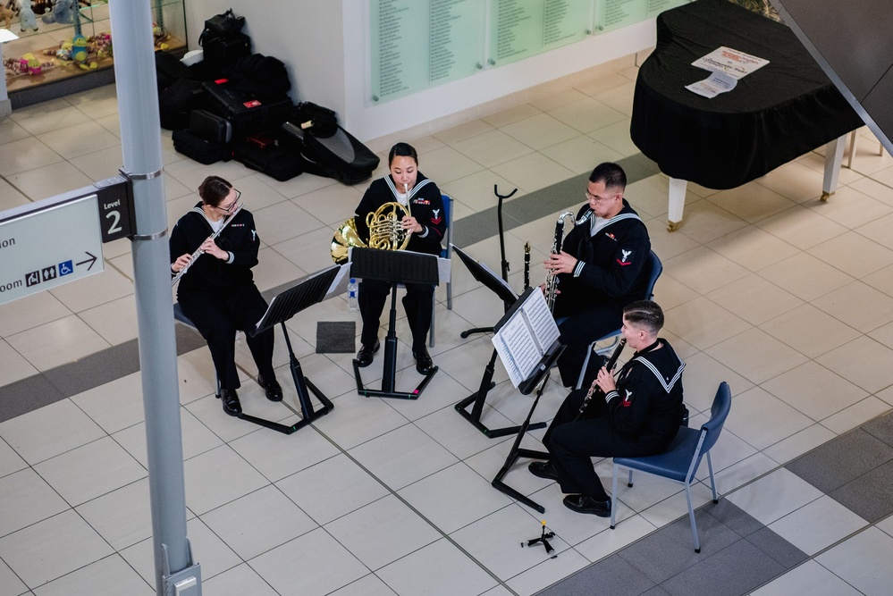 U.S. 7th Fleet Band Performs in Wellington, New Zealand