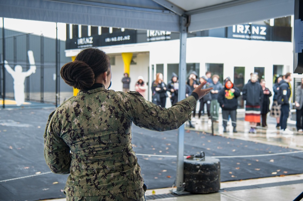 U.S. 7th Fleet Band Performs in Wellington, New Zealand