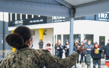 U.S. 7th Fleet Band Performs in Wellington, New Zealand