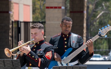 LAFW 25: 3rd MAW Band Visits Brea Olinda High School