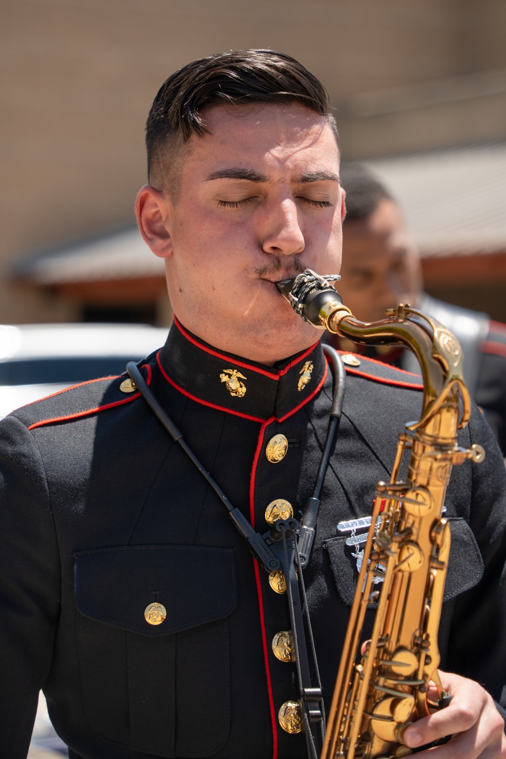 LAFW 25: 3rd MAW Band Visits Brea Olinda High School