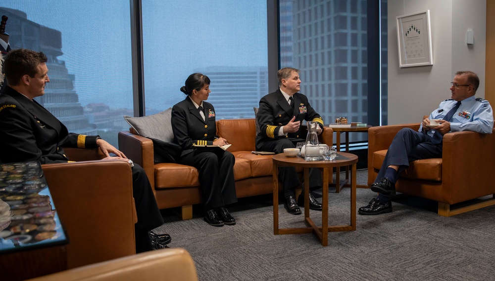 C7F Visits New Zealand Defence House