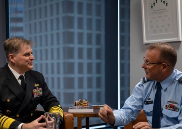 C7F Visits New Zealand Defence House