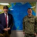 C7F Meets with U.S. Embassy New Zealand Aboard Blue Ridge
