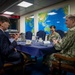 C7F Meets with U.S. Embassy New Zealand Aboard Blue Ridge
