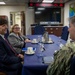 C7F Meets with U.S. Embassy New Zealand Aboard Blue Ridge