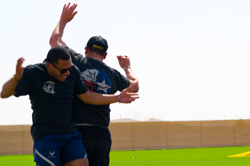 The 379th AEW celebrates Sports Day