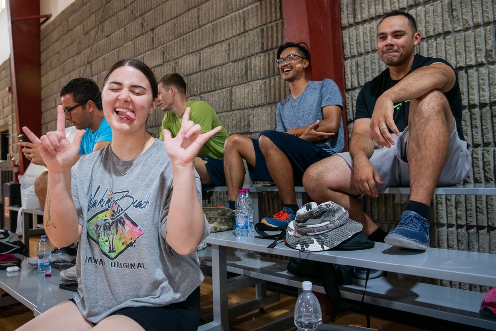 The 379th AEW celebrates Sports Day