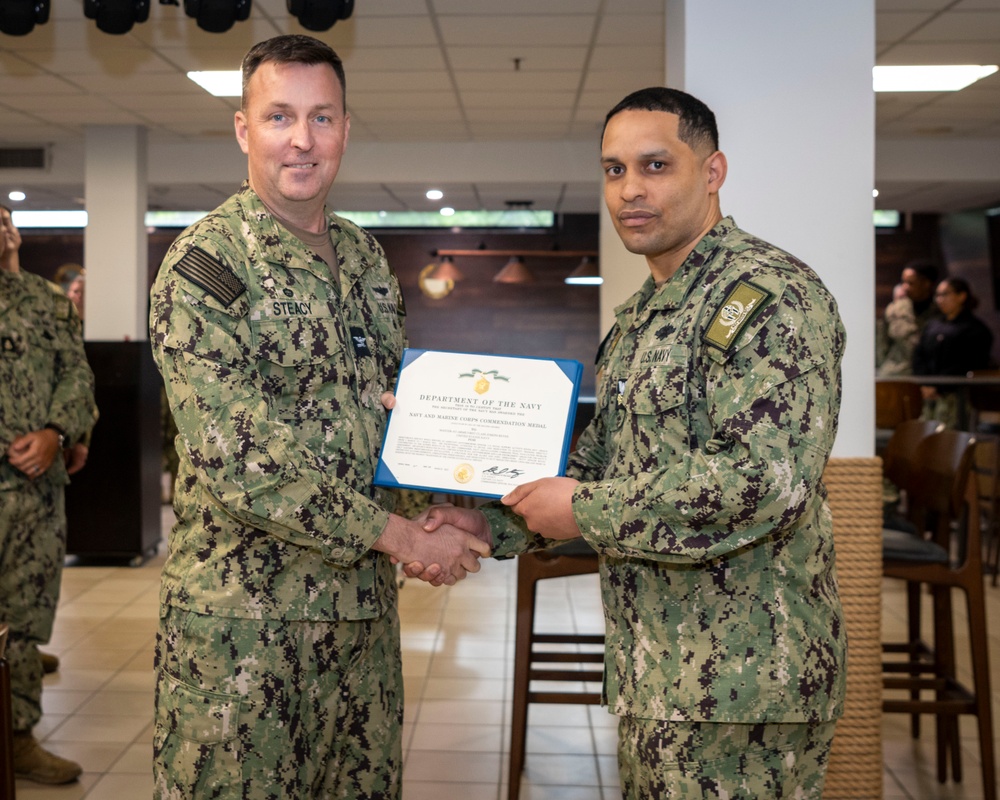 NSA Souda Bay Awards at Quarters April 2025