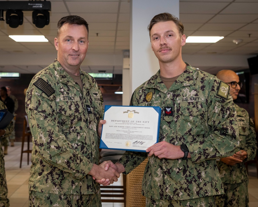 NSA Souda Bay Awards at Quarters April 2025