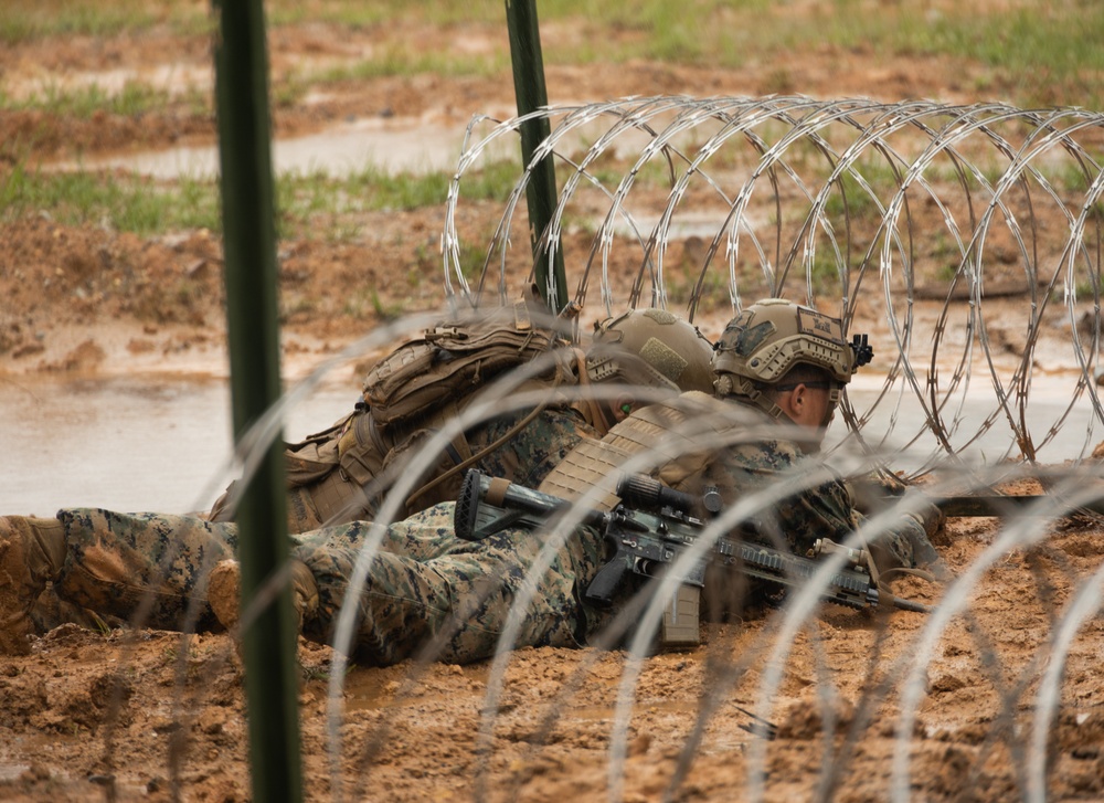 12th MLR Marines Participate in a Demolition Range