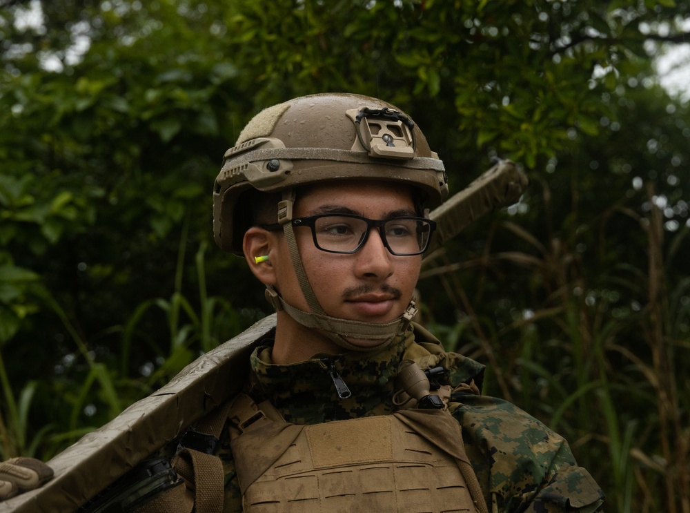 12th MLR Marines Participate in a Demolition Range
