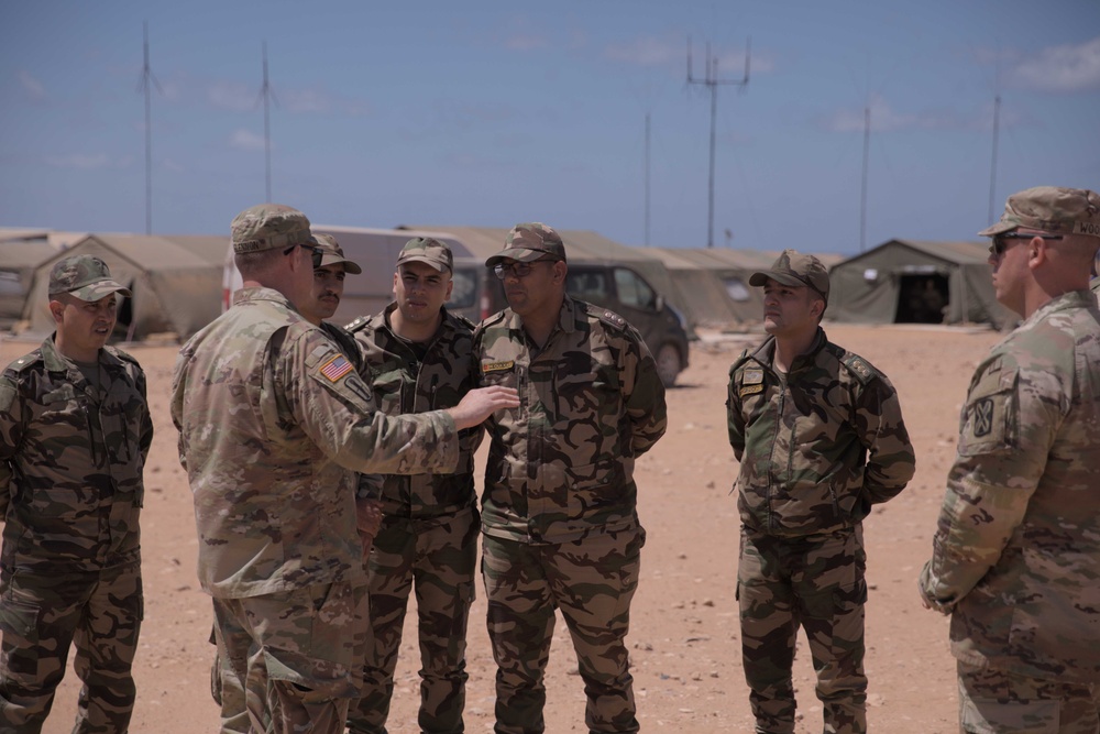 US, Moroccan exchange maintenance practices at African Lion 2025