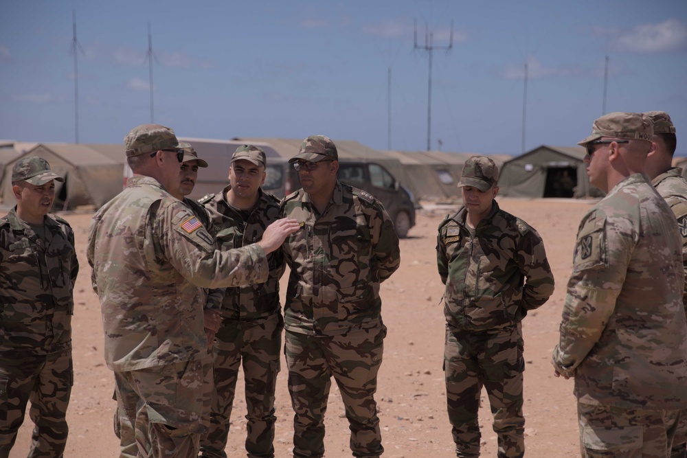 US, Moroccan exchange maintenance practices at African Lion 2025