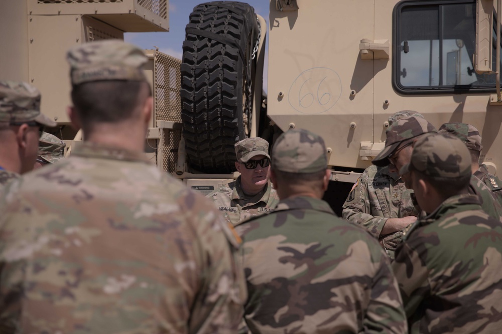 US, Moroccan exchange maintenance practices at African Lion 2025