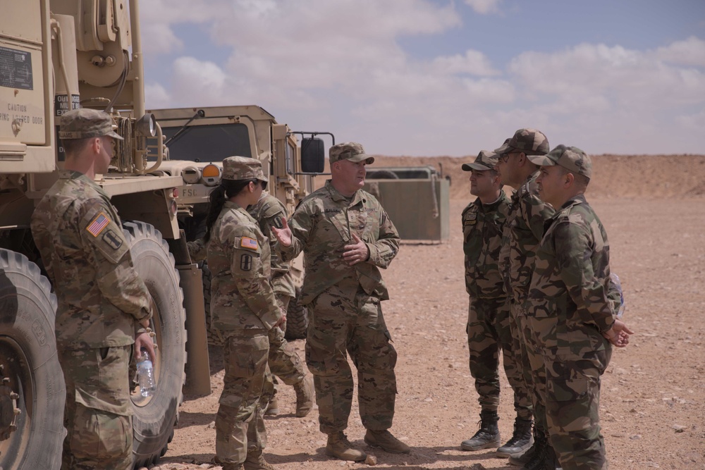 US, Moroccan exchange maintenance practices at African Lion 2025