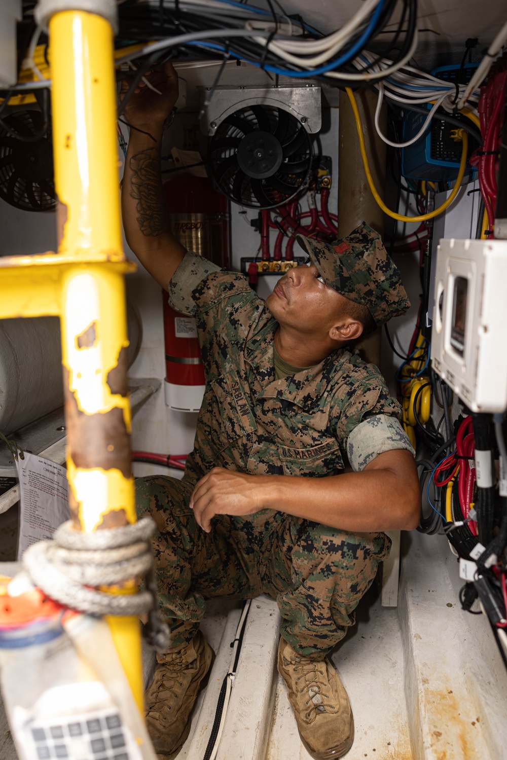 Marines Participate in Autonomous Low-Profile Vessel Class