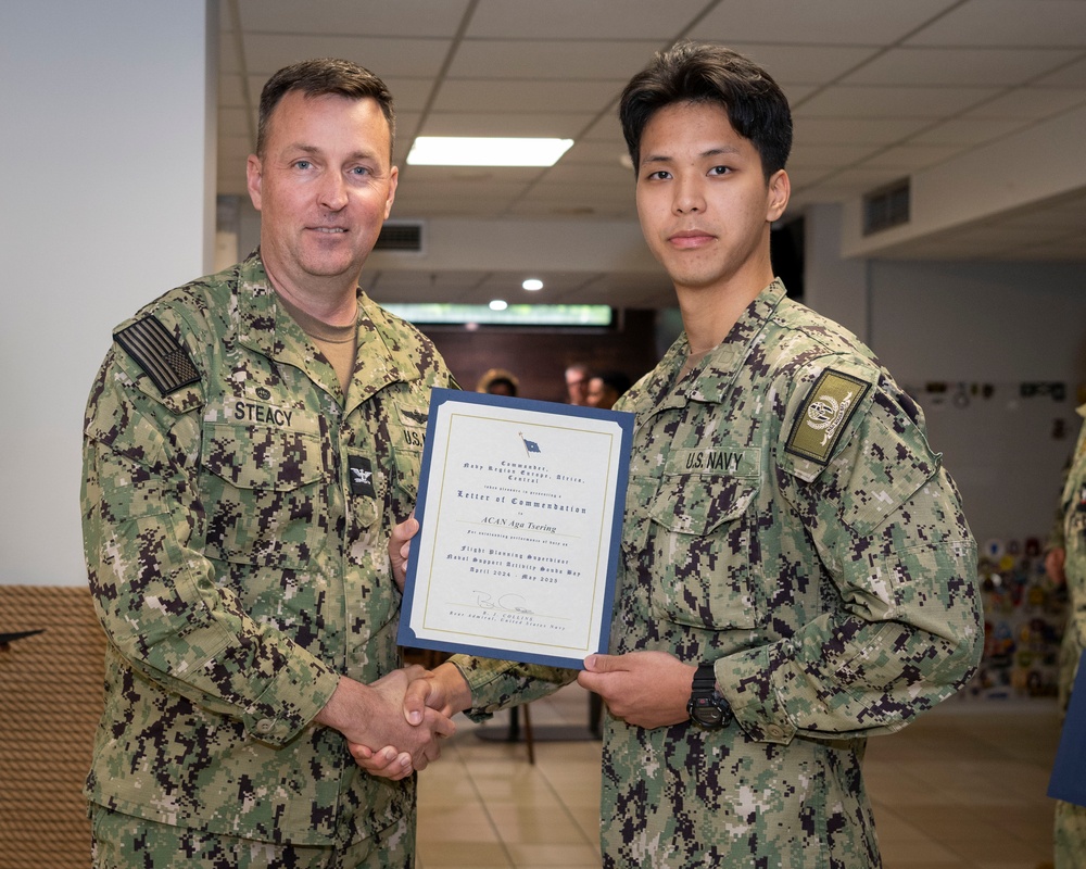 NSA Souda Bay Awards at Quarters April 2025