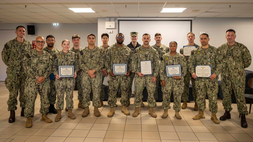 NSA Souda Bay Awards at Quarters April 2025
