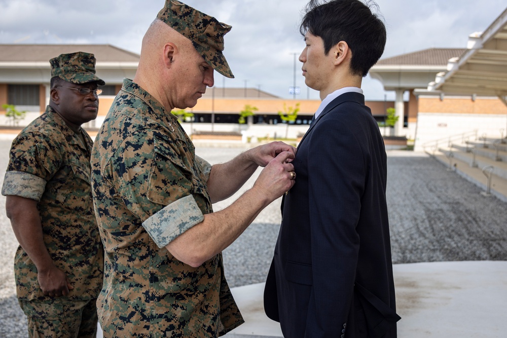 MARFORK recognizes achievements of former ROK CMC translator