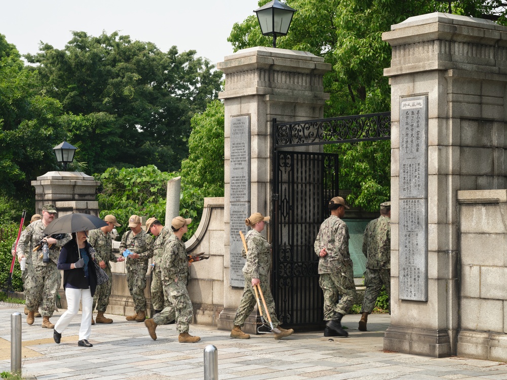 CFAY, NAVSUP FLC Yokosuka Clean Yokohama Foreign General Cemetery