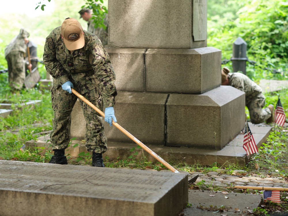 CFAY, NAVSUP FLC Yokosuka Clean Yokohama Foreign General Cemetery