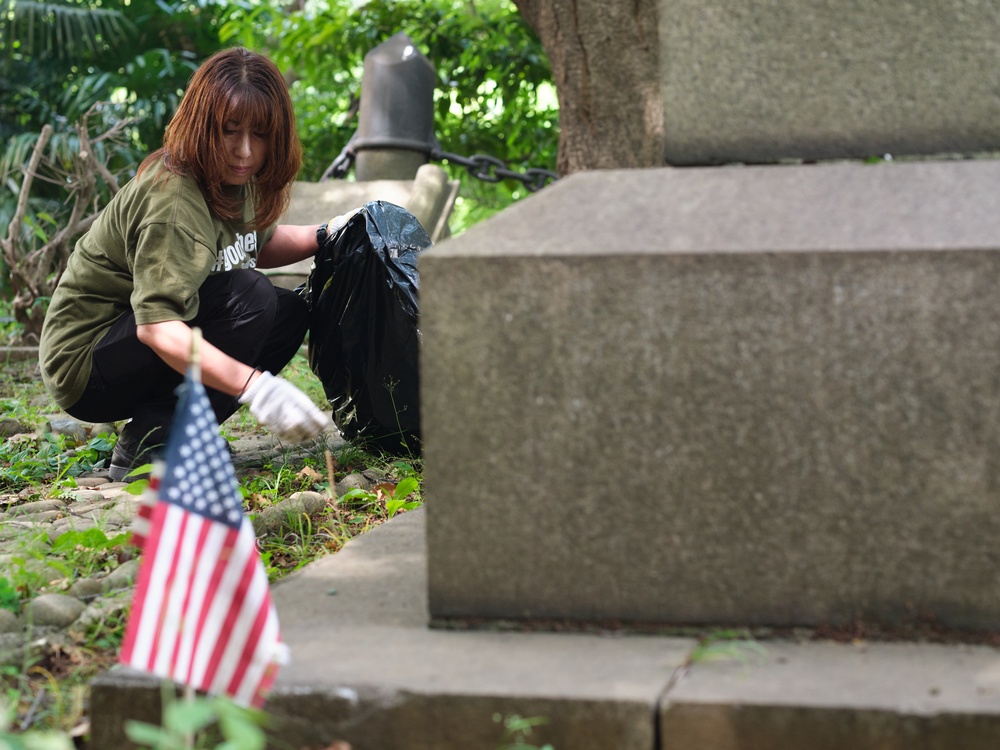 CFAY, NAVSUP FLC Yokosuka Clean Yokohama Foreign General Cemetery