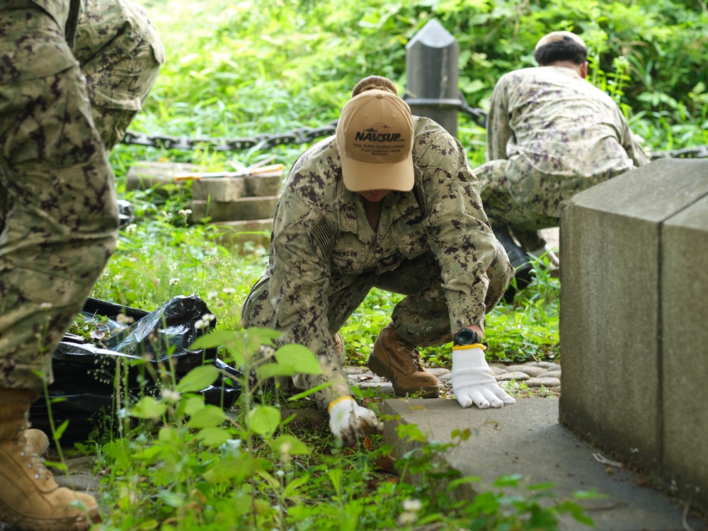 CFAY, NAVSUP FLC Yokosuka Clean Yokohama Foreign General Cemetery