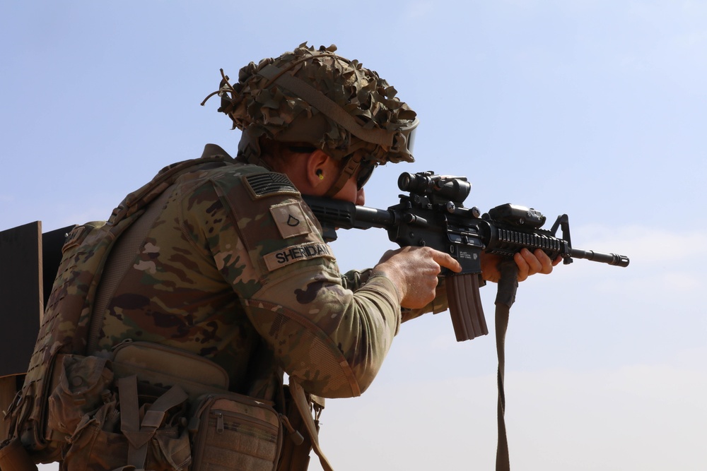 173rd Airborne paratroopers conduct weapons qualification in Morocco at African Lion 2025