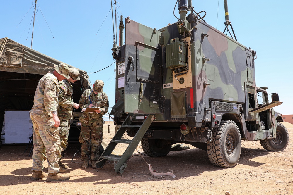 Fire Direction Control navigates range communications at African Lion 2025