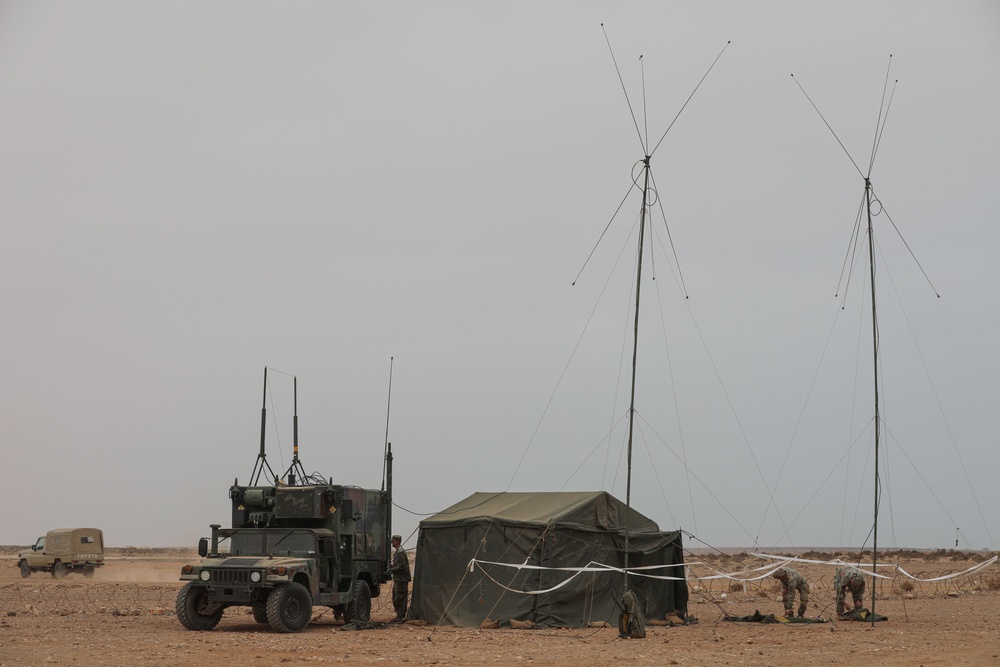 Fire Direction Control navigates range communications at African Lion 2025