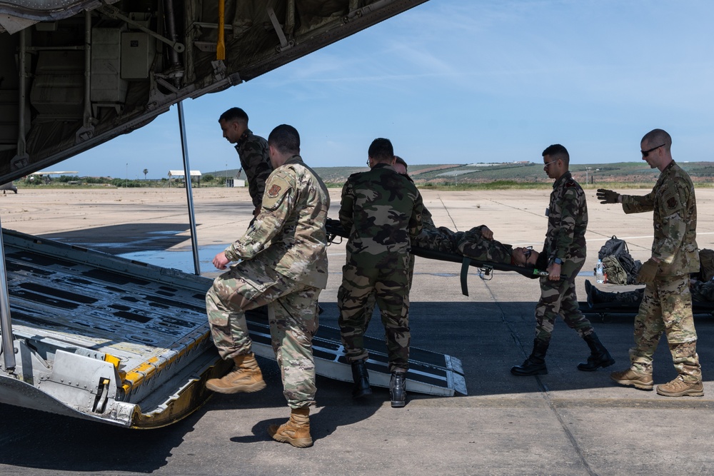US, Morocco conduct static aeromedical evacuation training at African Lion 2025