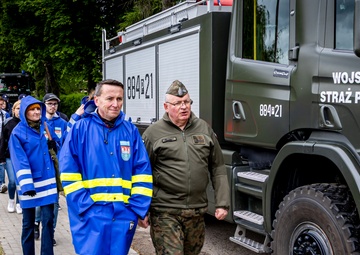 Polish, USAG Poland and V Corps Forces Sharpen Emergency Response