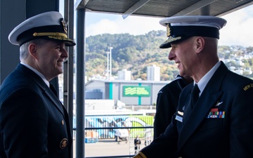 C7F Hosts Key Leader Engagement Aboard Blue Ridge