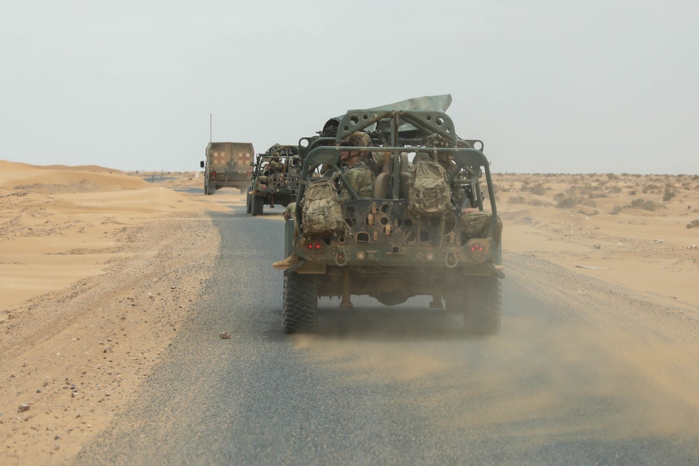 173rd Airborne teams with Morocco, conducts light machine gun training at African Lion 2025