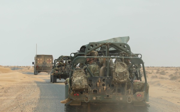 173rd Airborne teams with Morocco, conducts light machine gun training at African Lion 2025
