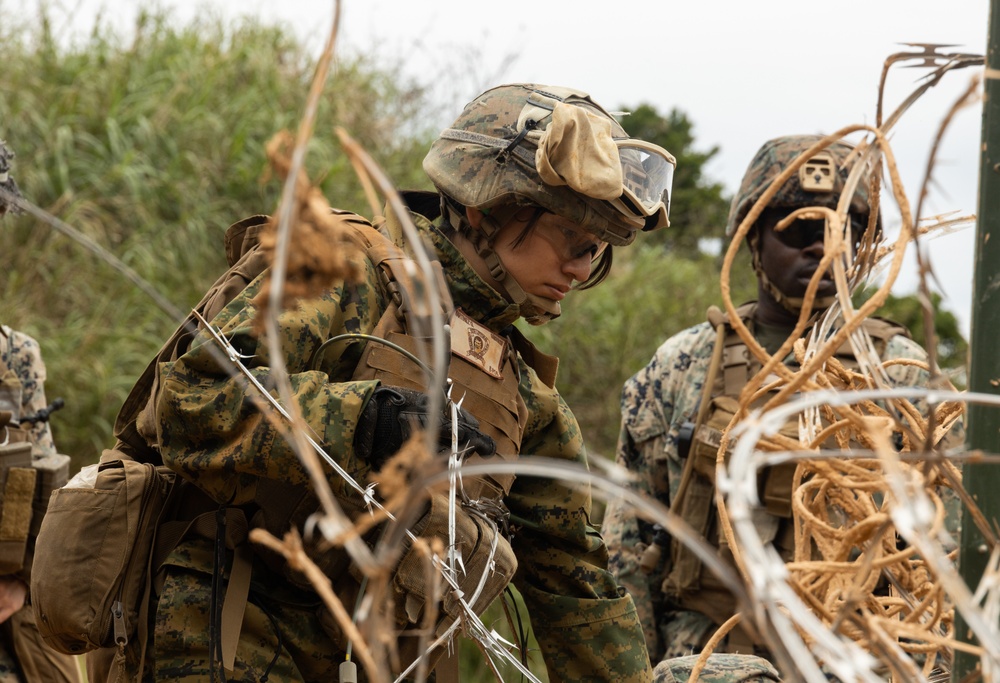 12th MLR Marines Participate in a Demolition Range