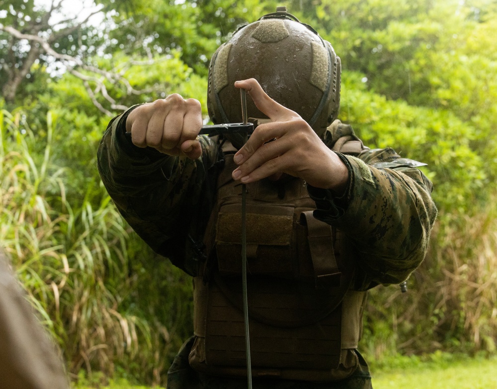 12th MLR Marines Participate in a Demolition Range