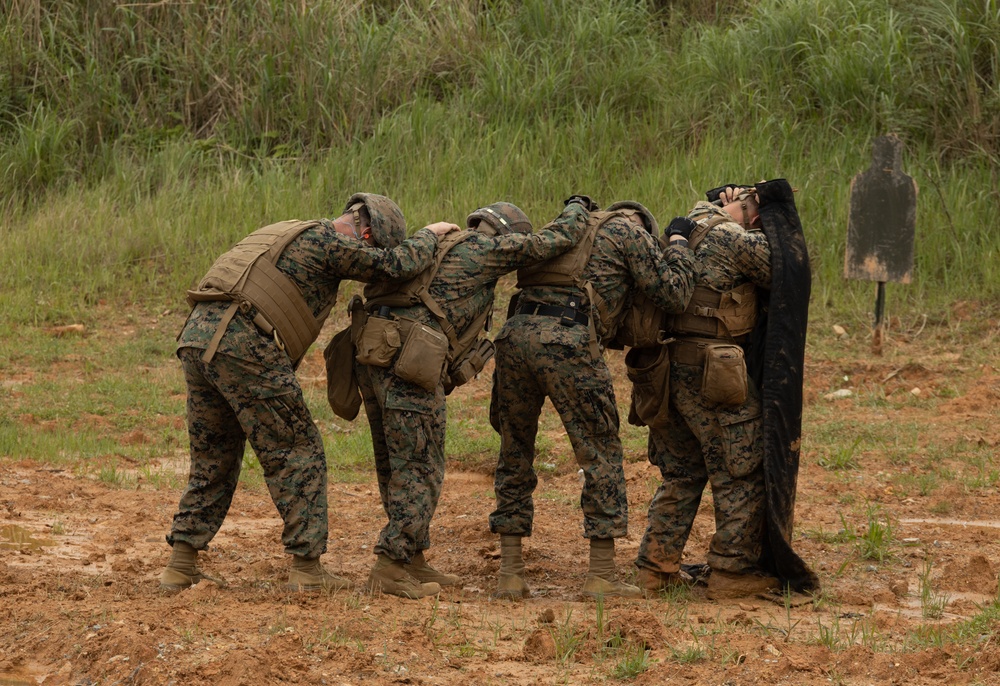 12th MLR Marines Participate in a Demolition Range