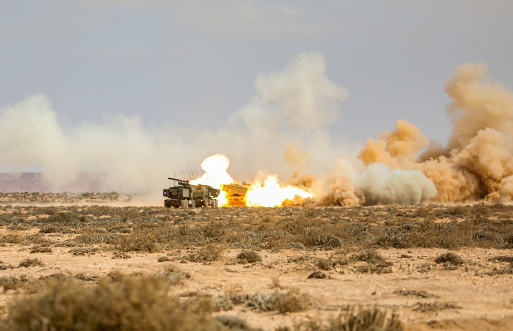 New Hampshire National Guard fires artillery rockets in Morocco at African Lion 2025