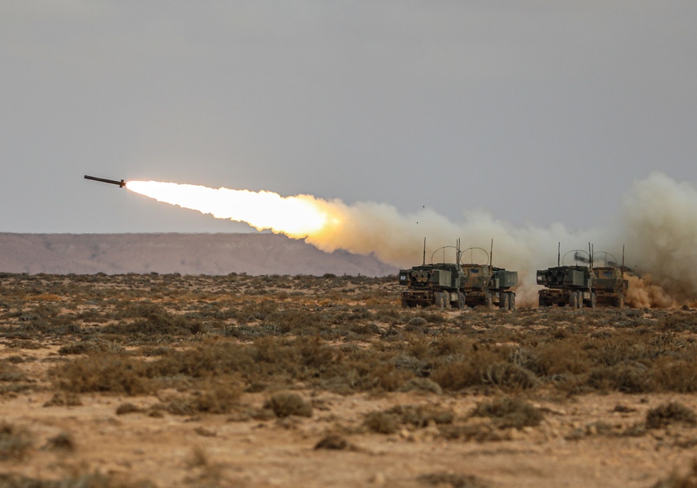 New Hampshire National Guard fires artillery rockets in Morocco at African Lion 2025