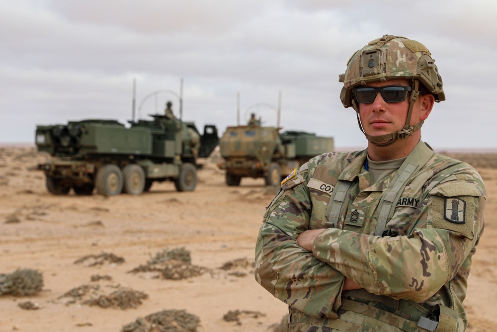 New Hampshire National Guard fires artillery rockets in Morocco at African Lion 2025
