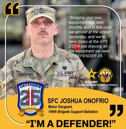 405th AFSB ‘I’M A DEFENDER’ Army Prepositioned Stocks-2 issue in the Greece