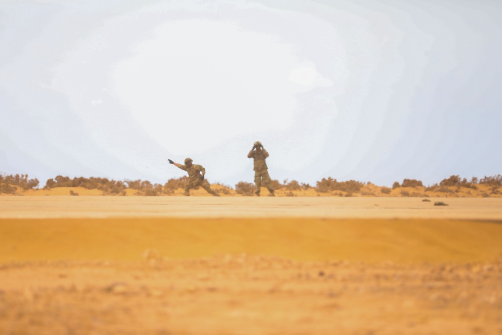 New Hampshire National Guard teams with Morocco for sling load training at African Lion 2025