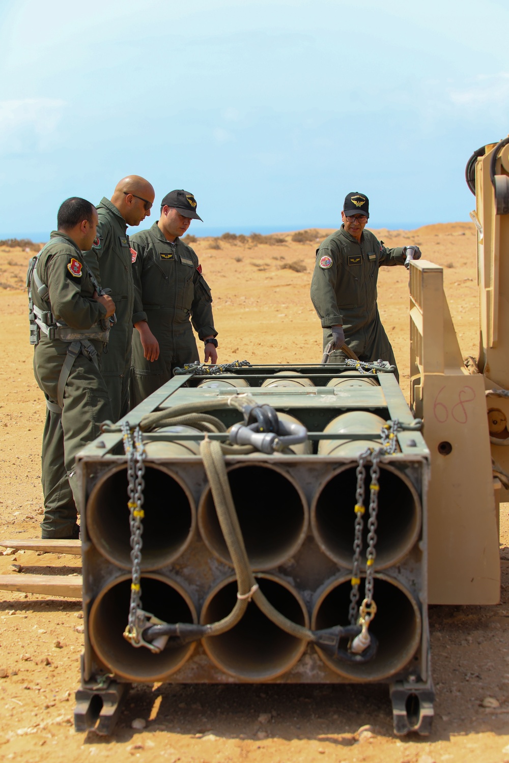 New Hampshire National Guard teams with Morocco for sling load training at African Lion 2025