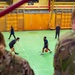 Blue Ridge Sailors Play Basketball With New Zealand Defence Force