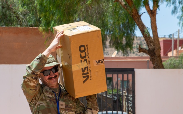 US, Morocco conduct joint medical mission at African Lion 2025