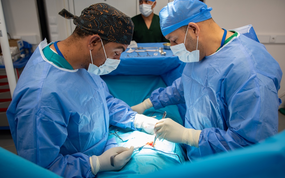 US, Morocco conduct joint medical mission at African Lion 2025