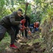Blue Ridge Sailors Restore Bike Path in New Zealand