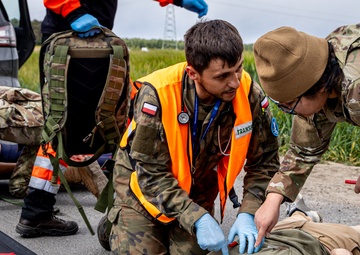 Polish, USAG Poland and V Corps Forces Sharpen Emergency Response
